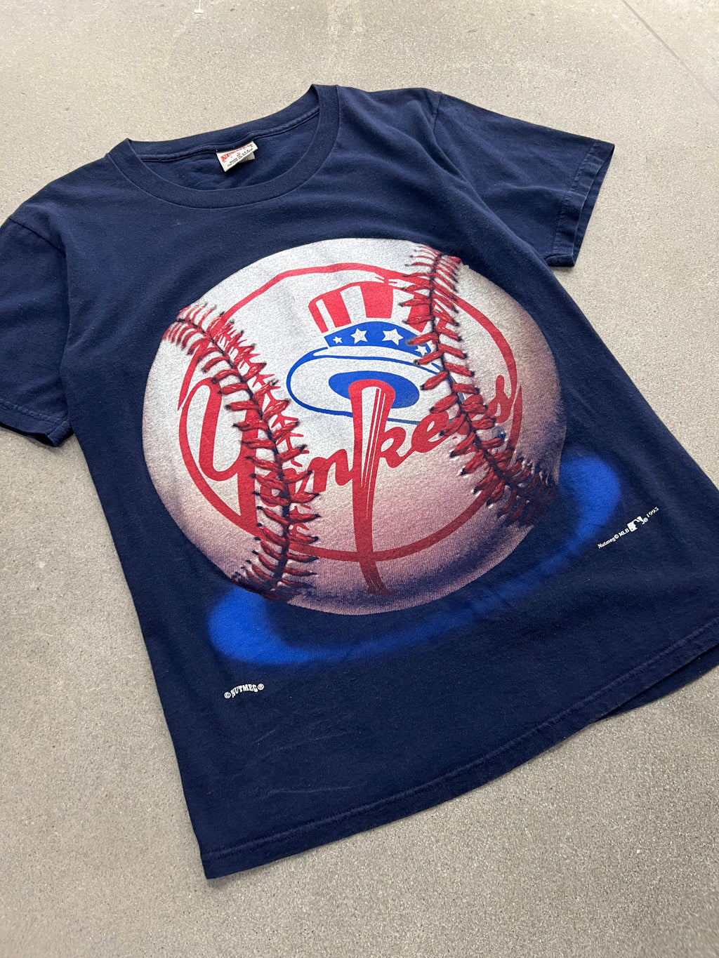 1995 New York Yankees MLB Big Ball T-Shirt - M