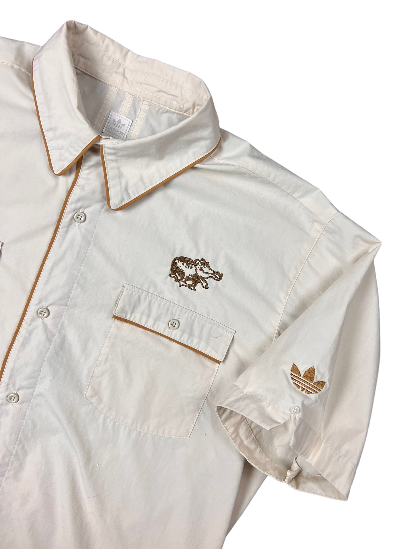 Adidas x Alligator Records Button-up Shirt - XL