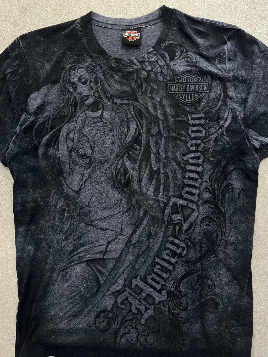 Harley-Davidson Gothic Angel T-Shirt - XL