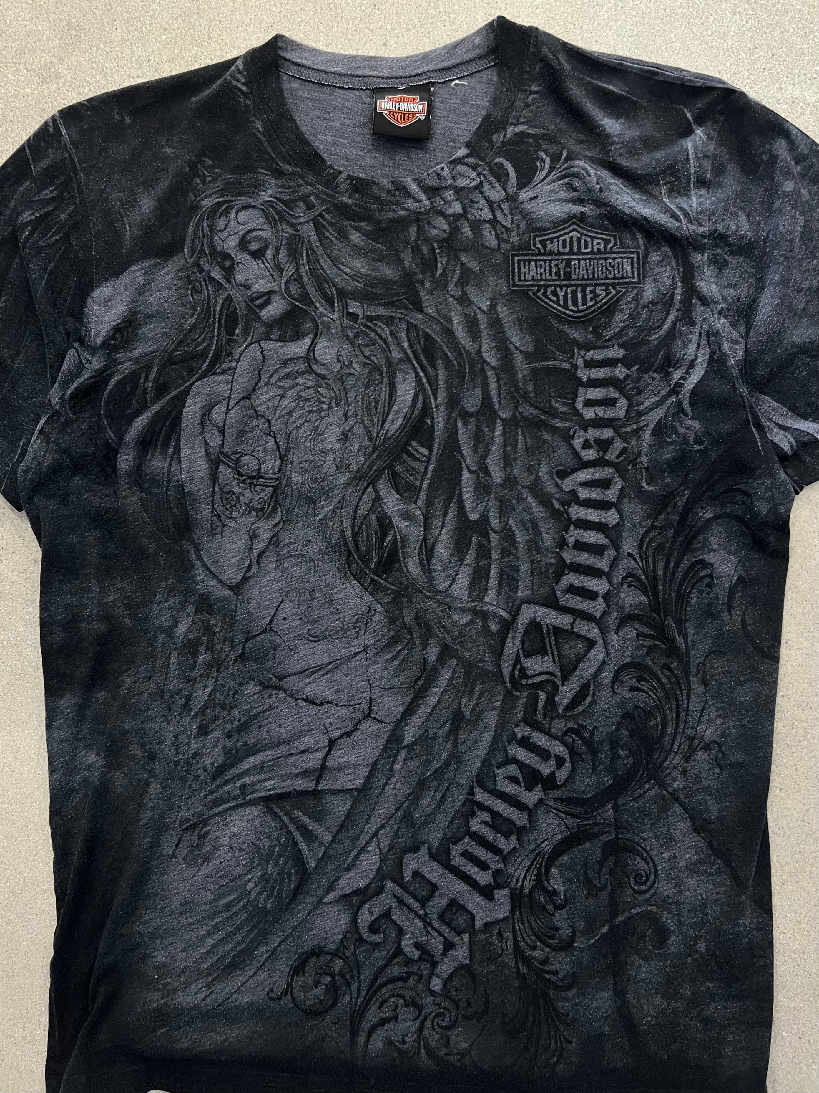 Harley-Davidson Gothic Angel T-Shirt - XL