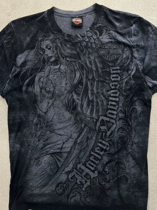 Harley-Davidson Gothic Angel T-Shirt - XL