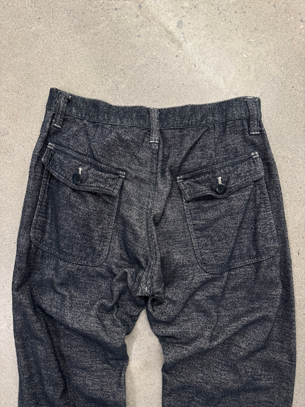 ts(s) Japanese Asymmetric Military Button Fly Pants - 31”