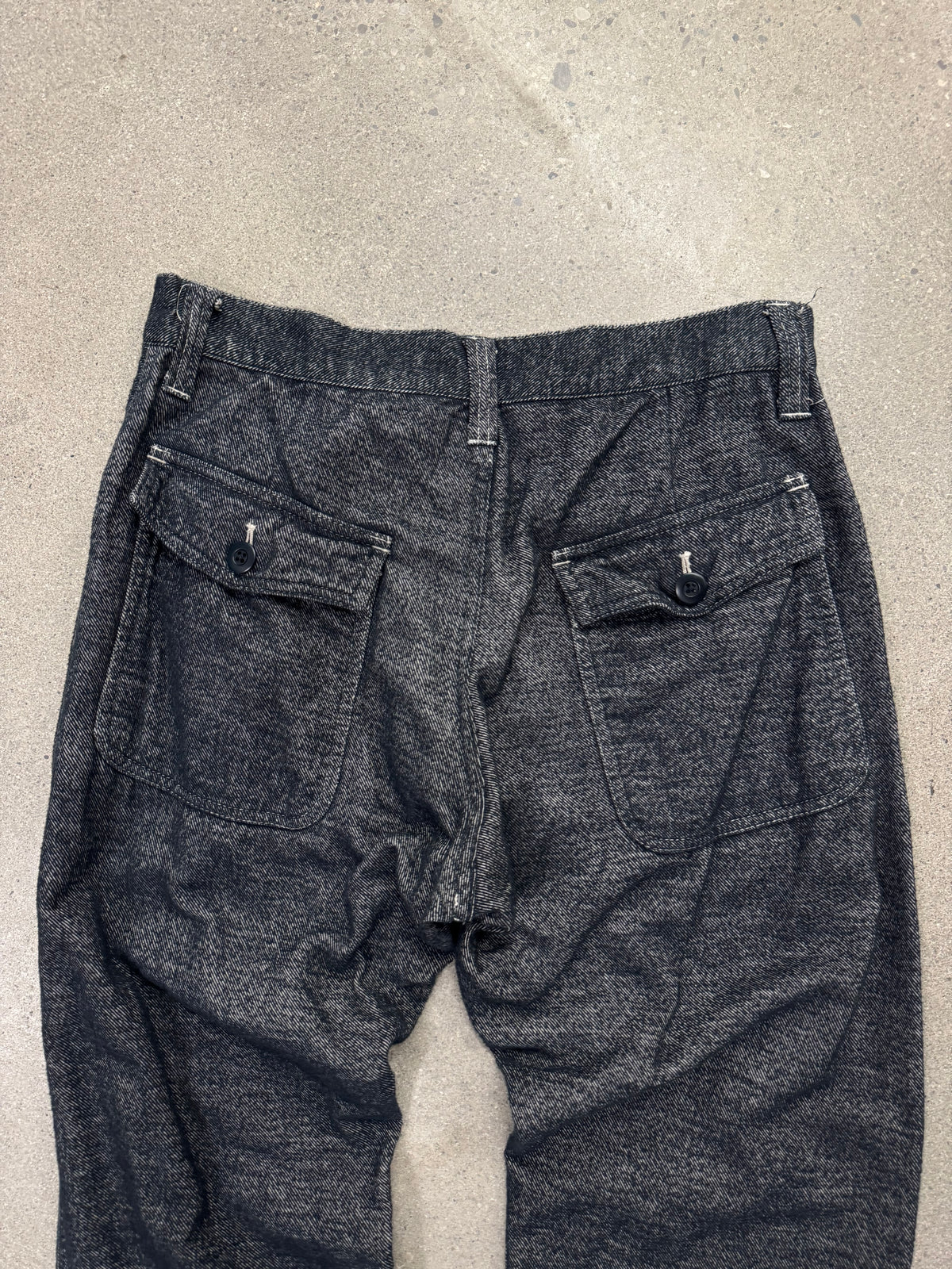 ts(s) Japanese Asymmetric Military Button Fly Pants - 31”