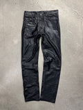 Genuine Leather Biker Pants - 32”