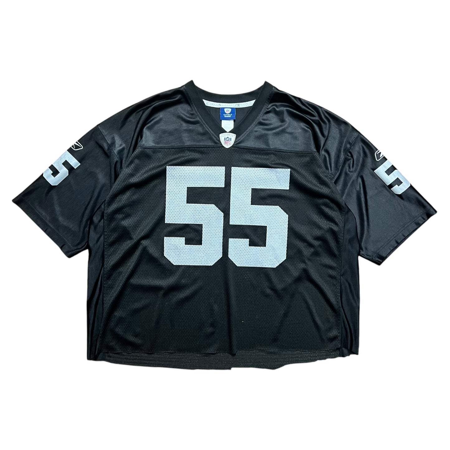 Reebok Oakland Raiders Cropped NFL Jersey - XXL