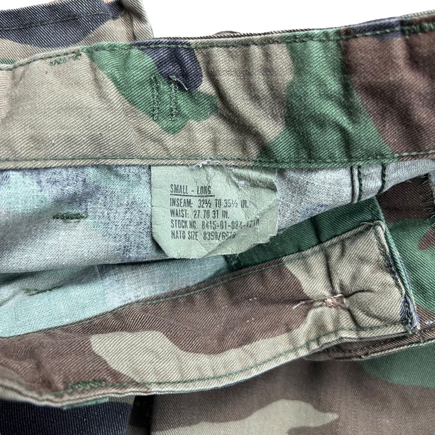 Woodland Camo ARMY Cargo Pants - 30"