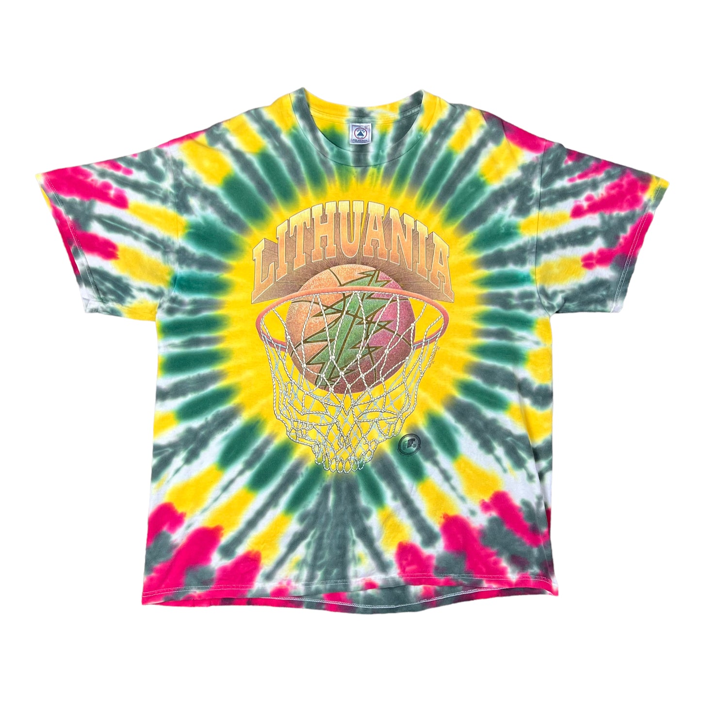 1996 Grateful Dead Lithuanian Basketball T-shirt - XL