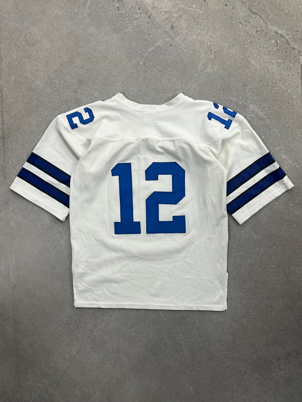 Ravens Knit Dallas Cowboys Roger Staubach NFL Football Jersey - L
