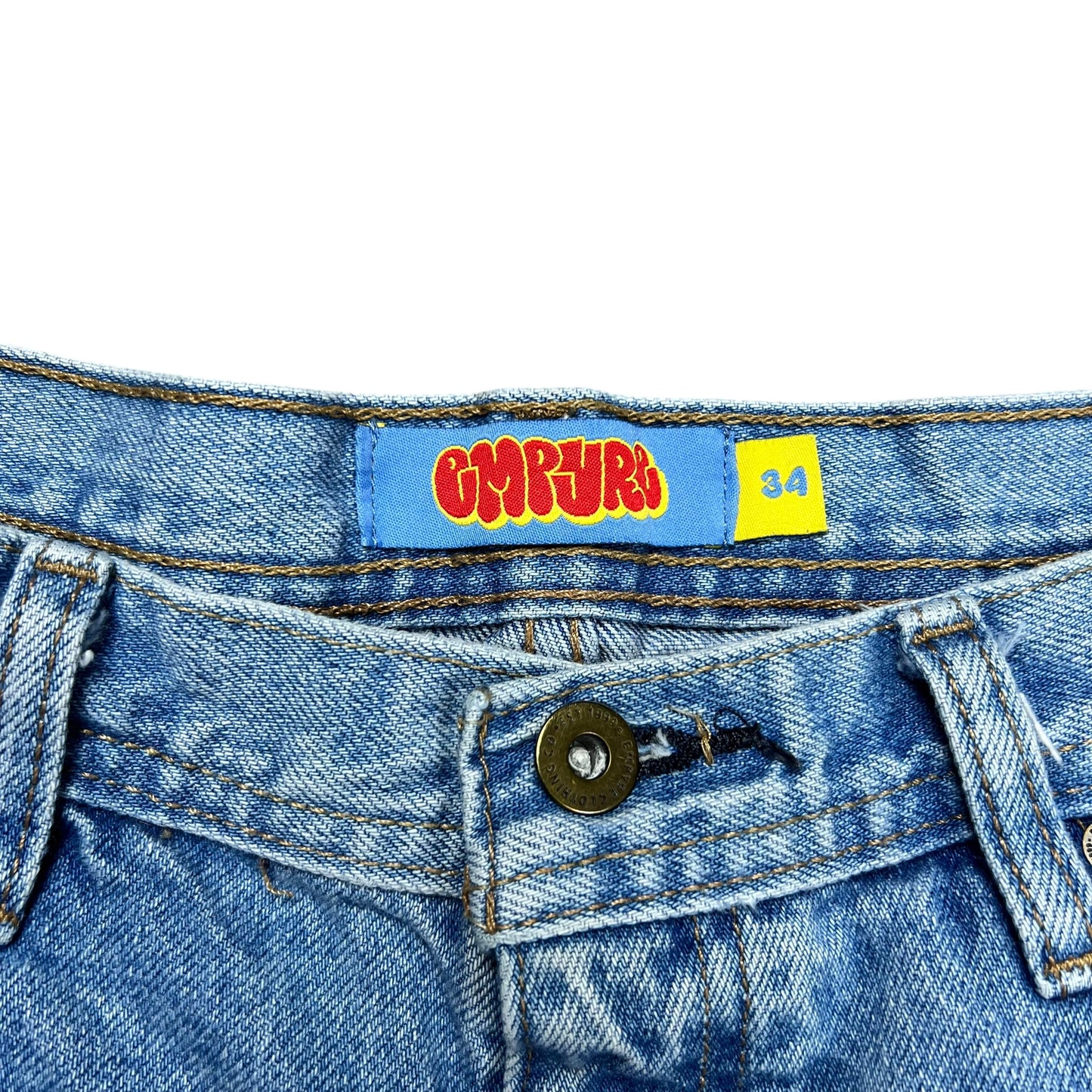Empyres Blake Loose Fit Jean Shorts - 34”