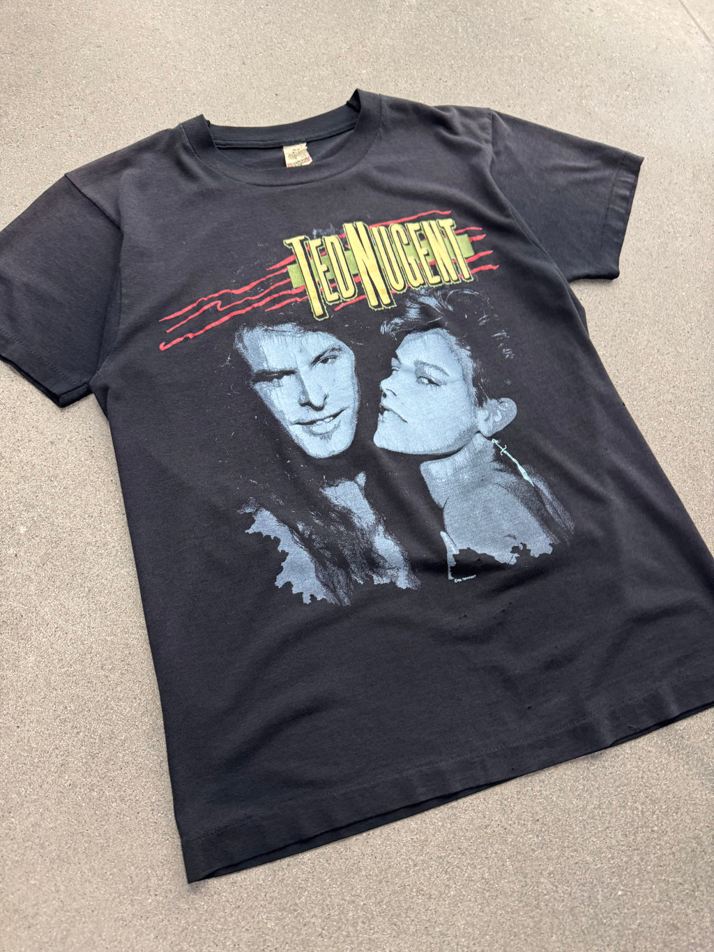 1986 Ted Nugent Little Miss Dangerass Tour T-Shirt - S