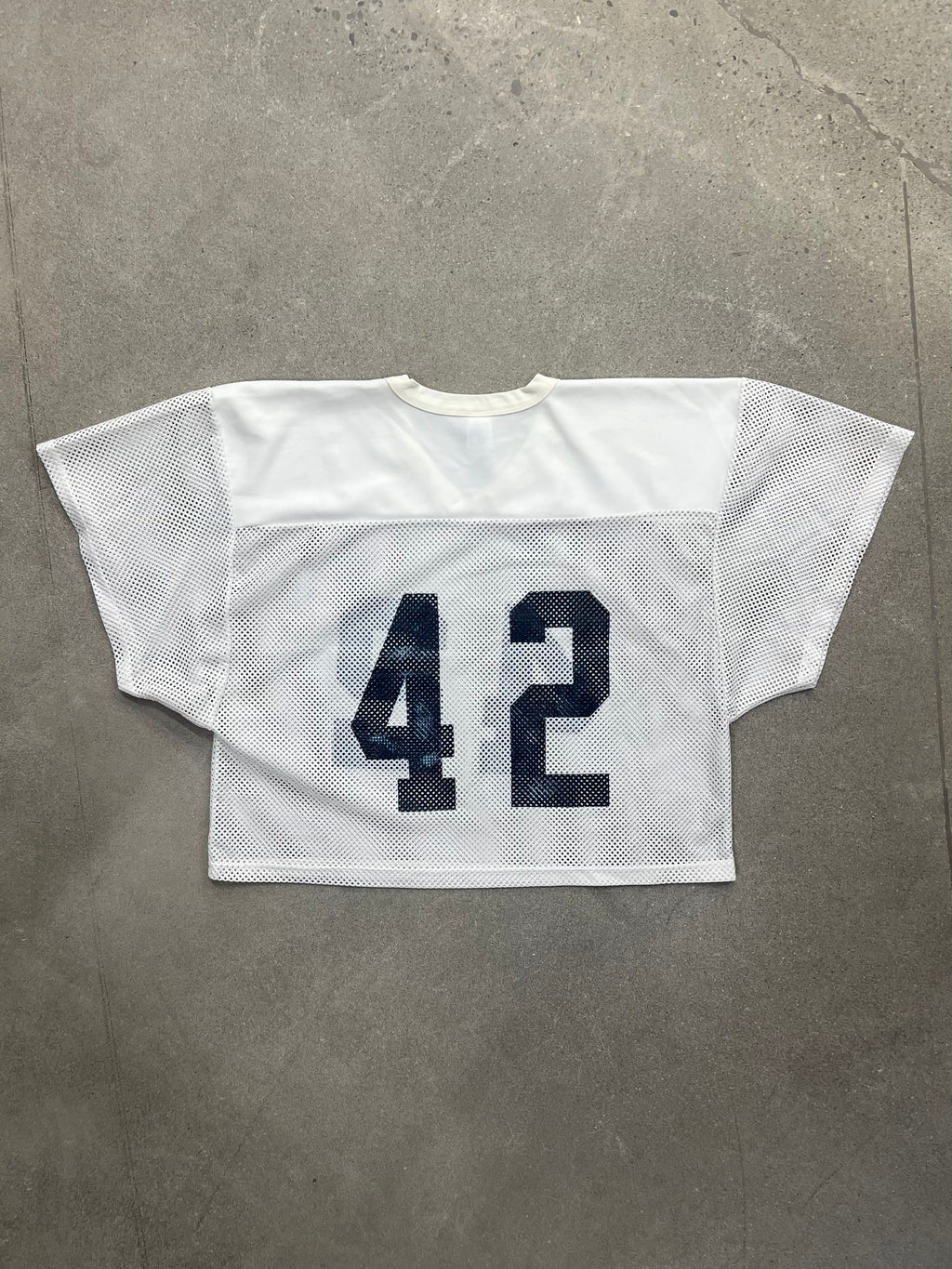 Russell Athletic Cropped Mesh Football Practice Jersey - M