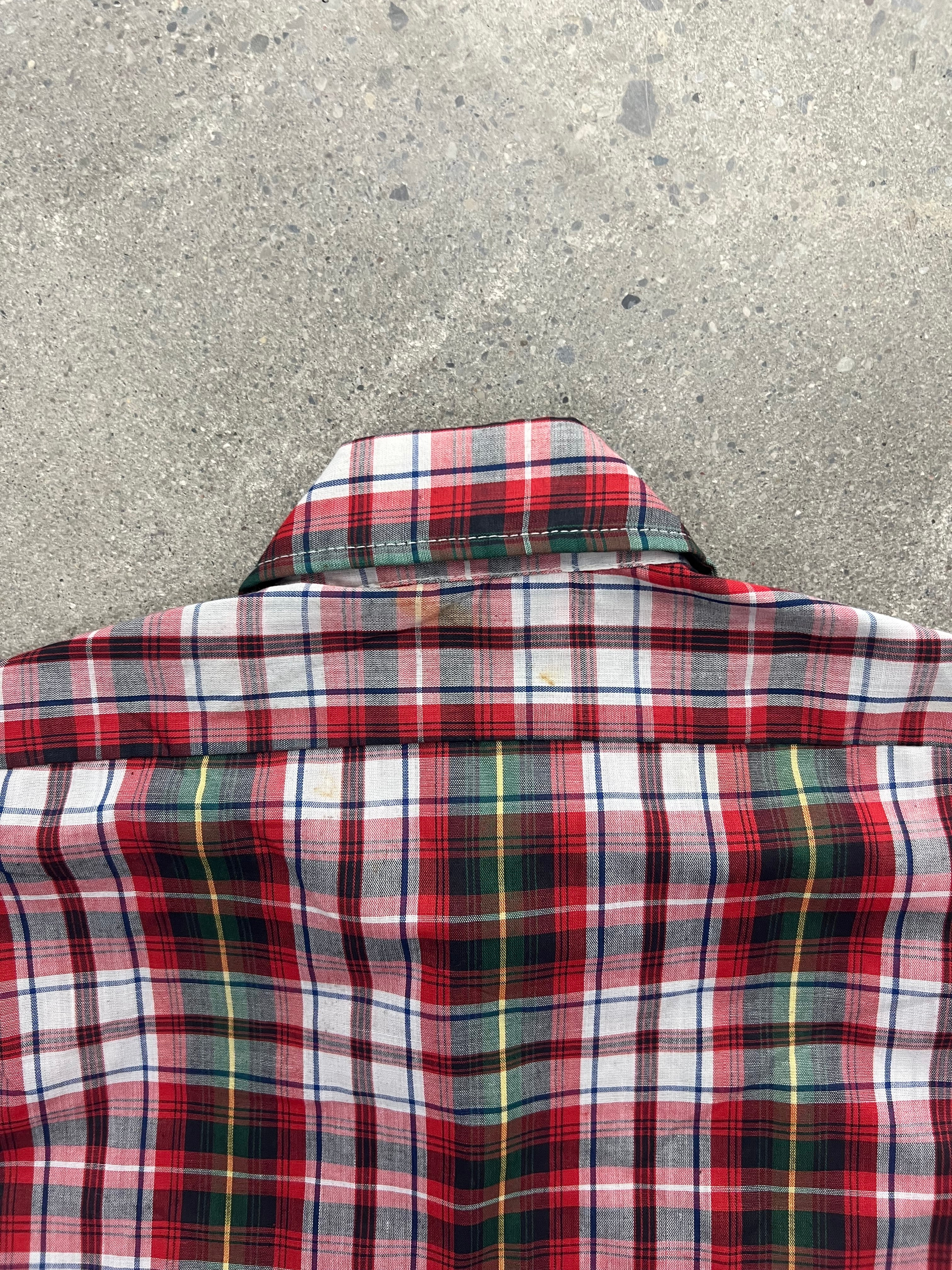 Levi’s Western Plaid Button-Up Shirt - S