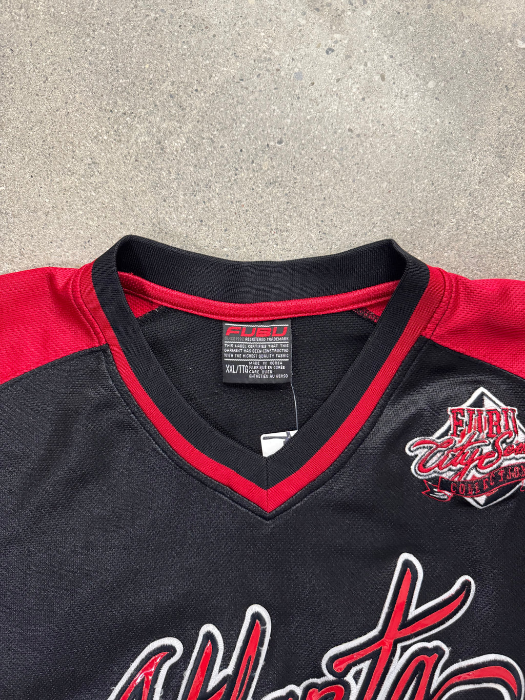 FUBU Atlanta City Series Baseball Jersey - XXL