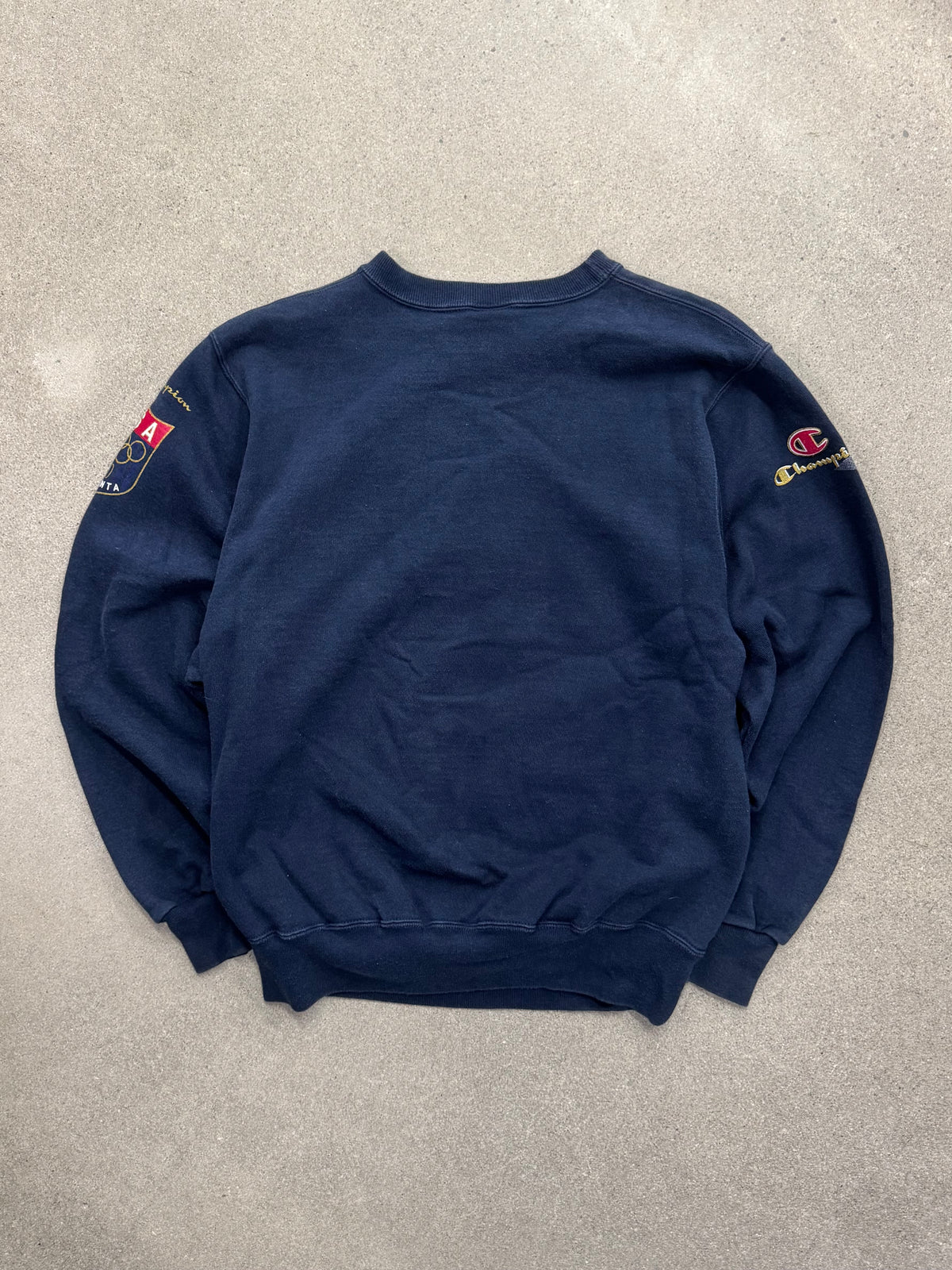 1996 Champion Atlanta Olympics USA Crewneck Sweatshirt - M