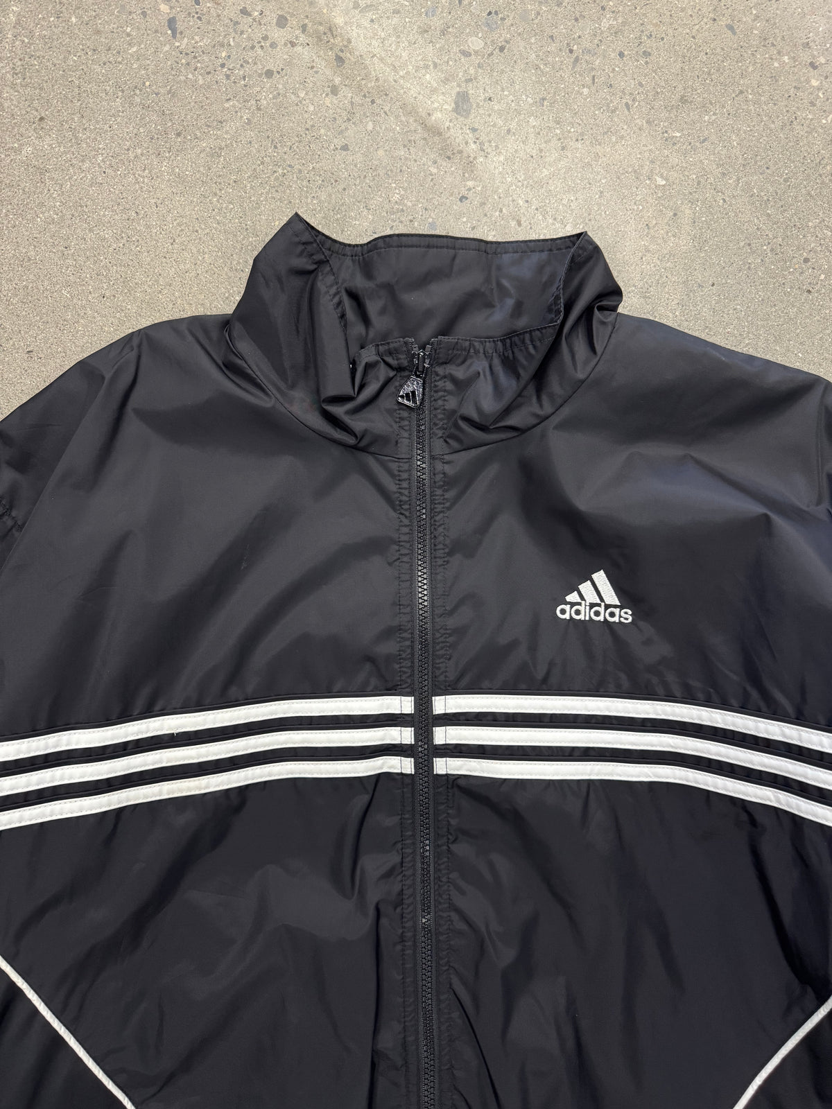 Adidas Trefoil Windbreaker Track Jacket - L