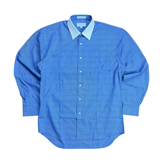 Christain Dior Blue Button-up Shirt - XL