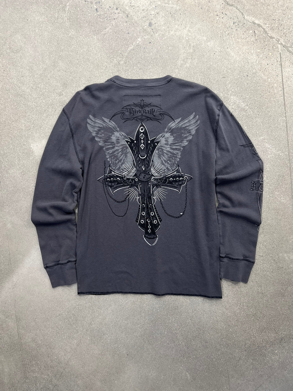 Third Rail Thermal Cross Long Sleeve Shirt - XL