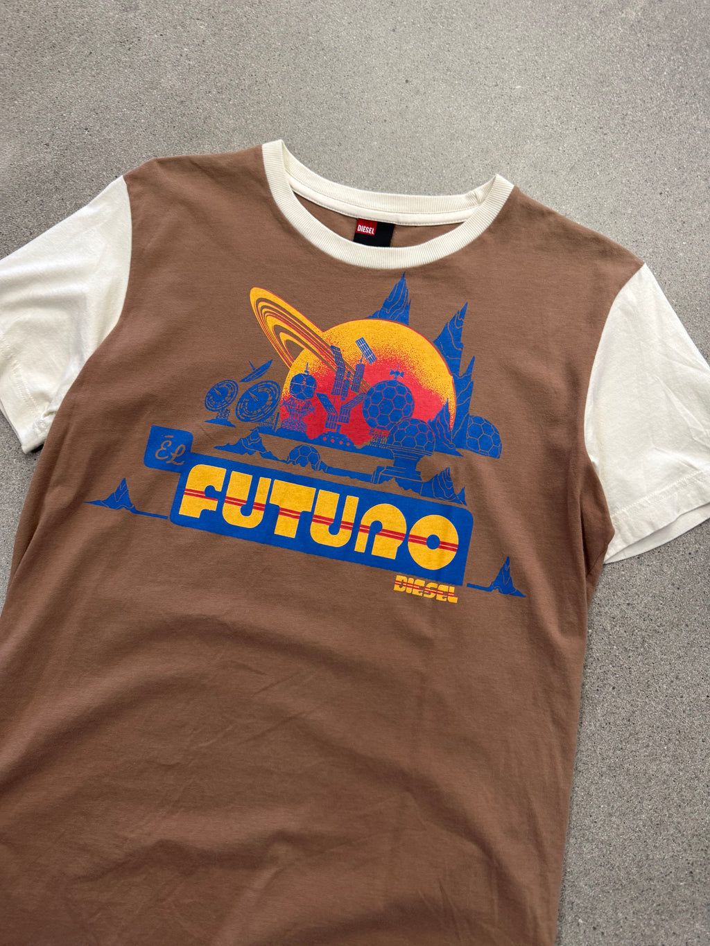 Diesel El Futuro Ringer T-Shirt - M