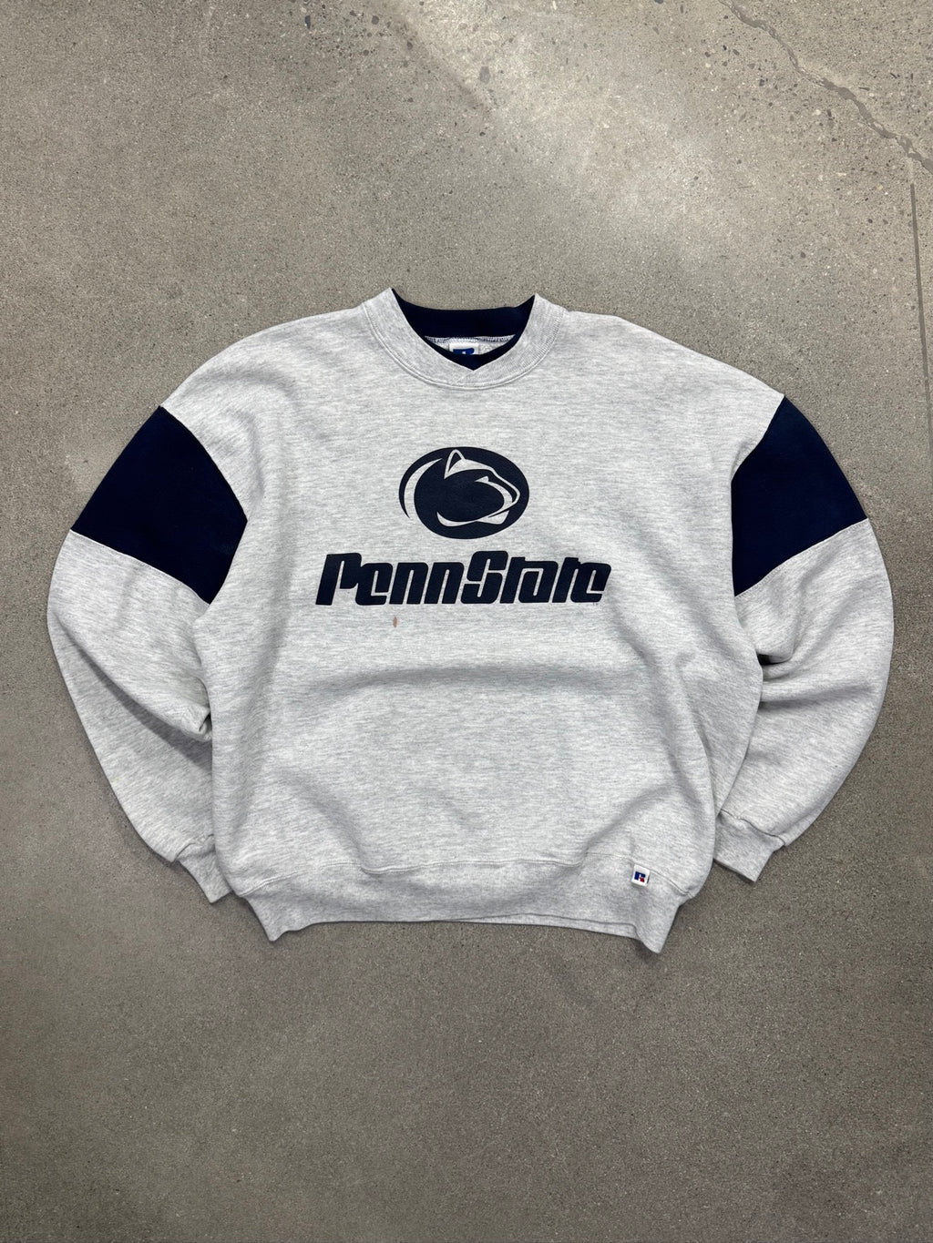 Russell Athletic Penn State University Two-Tone Crewneck Sweatshirt - XL