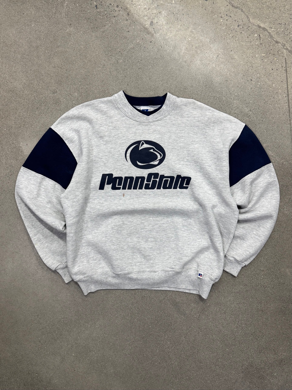 Russell Athletic Penn State University Two-Tone Crewneck Sweatshirt - XL