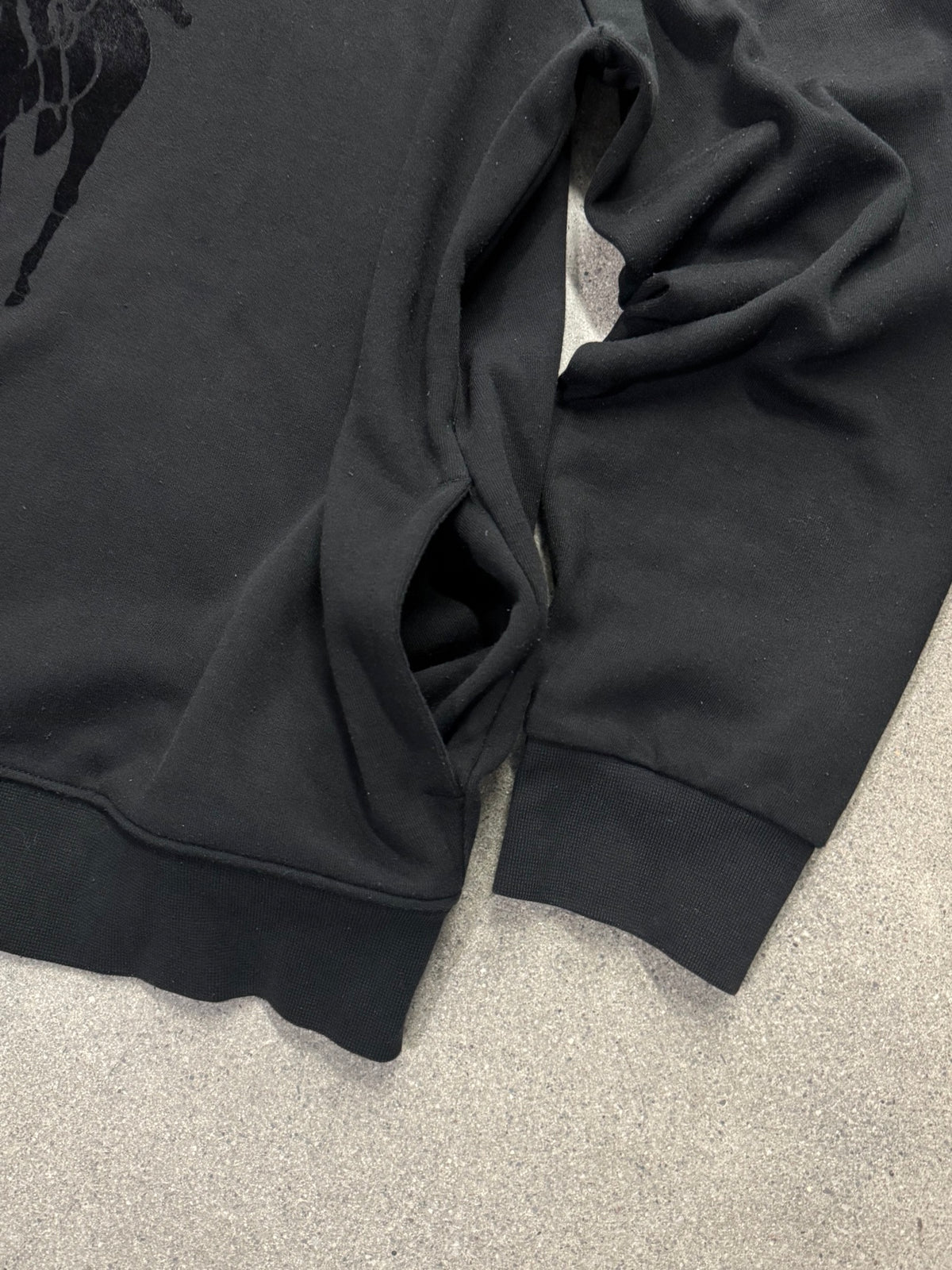Polo Ralph Lauren Velvet Big Pony Double-Knit Hoodie - XL