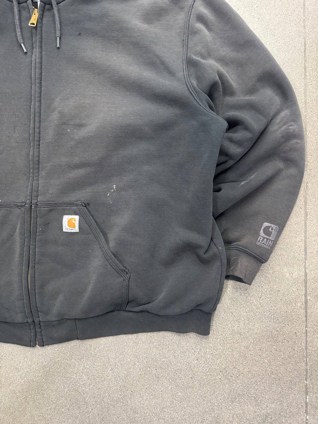 Faded Carhartt Full-Zip Heavyweight Hoodie - XXL