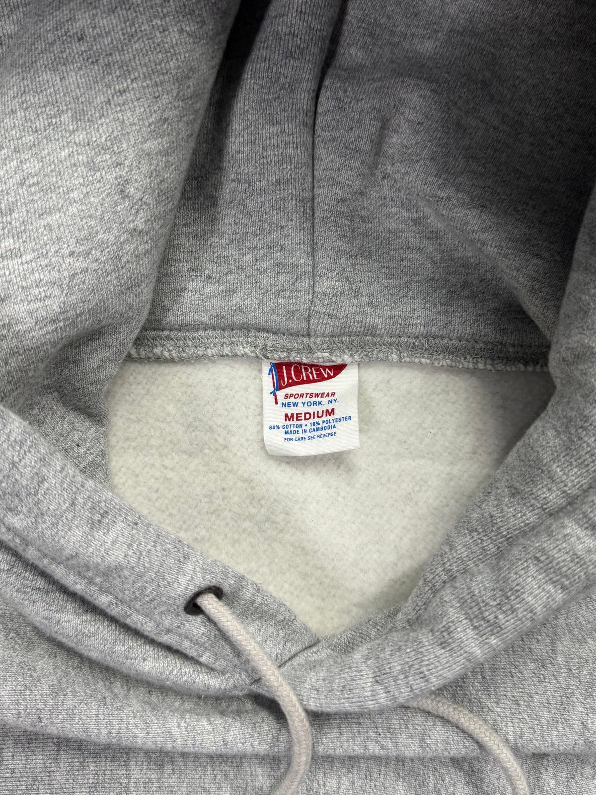 J. Crew Sportswear Blank Heritage Pullover Hoodie - M