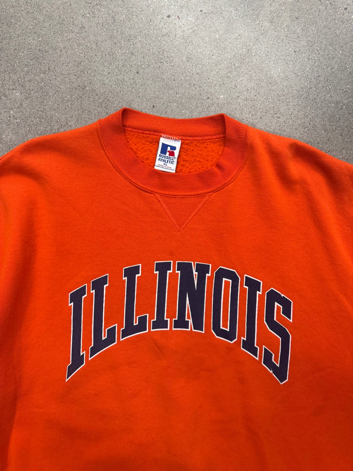 Russell Athletic University of Illinois Crewneck Sweatshirt - XL