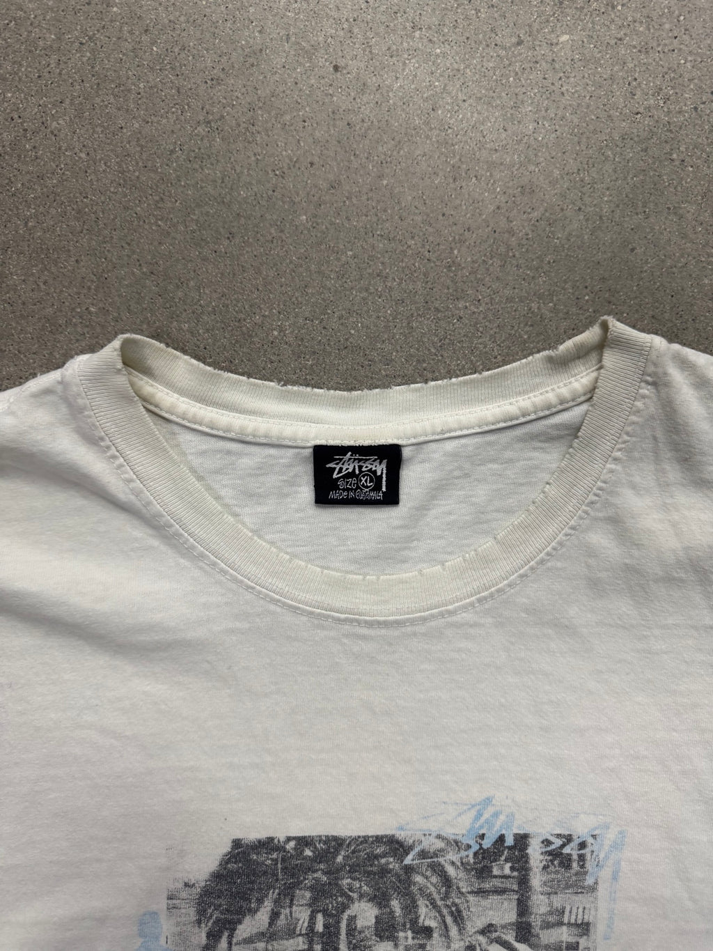 Stussy Pink Montel Lance Mountain T-Shirt - XL