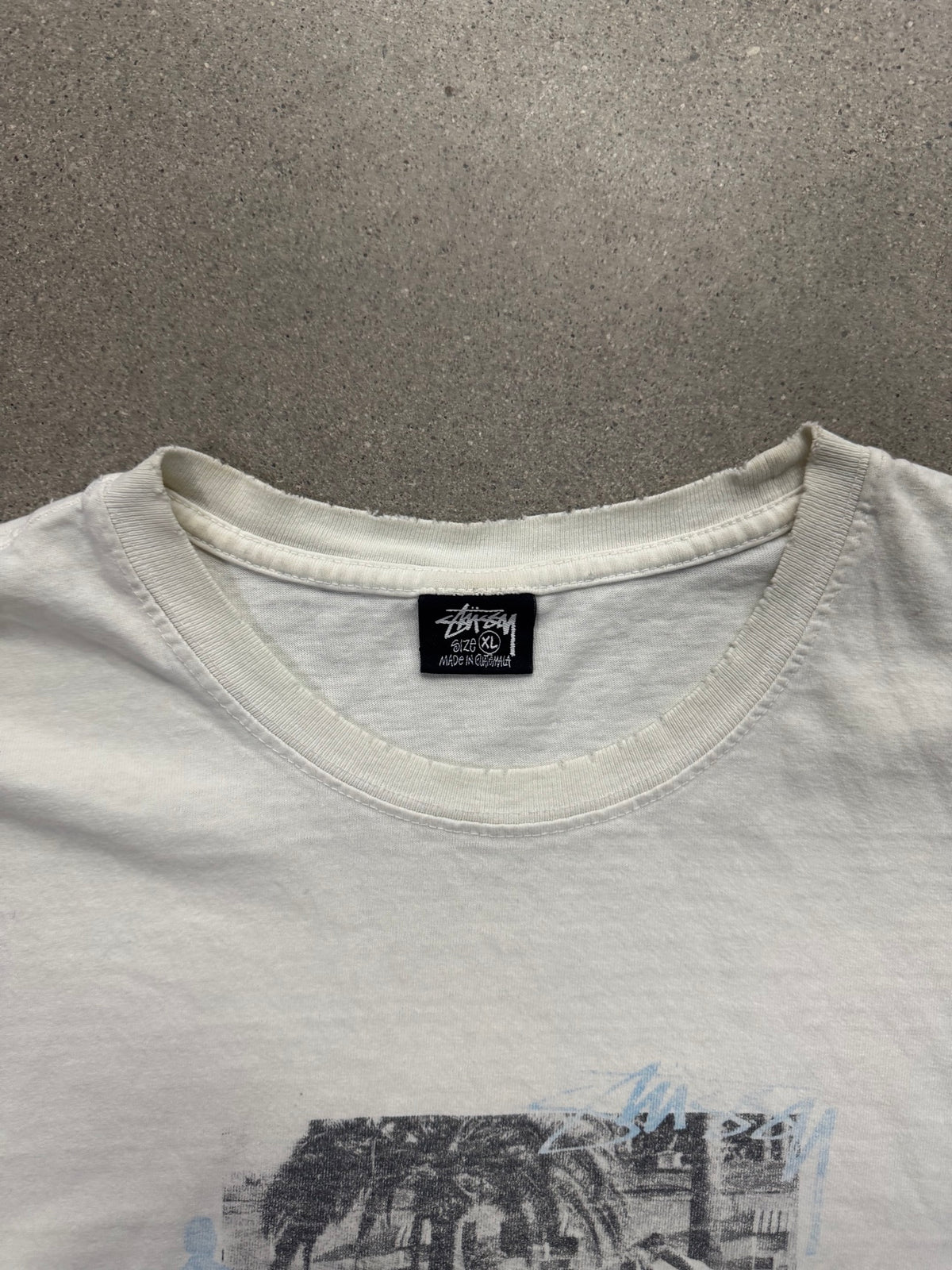 Stussy Pink Montel Lance Mountain T-Shirt - XL
