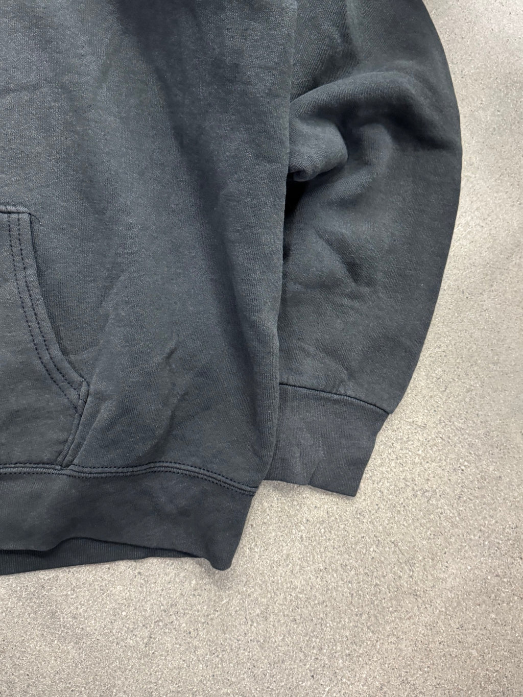 Faded Fruit of the Loom Blank Pullover Hoodie - XL