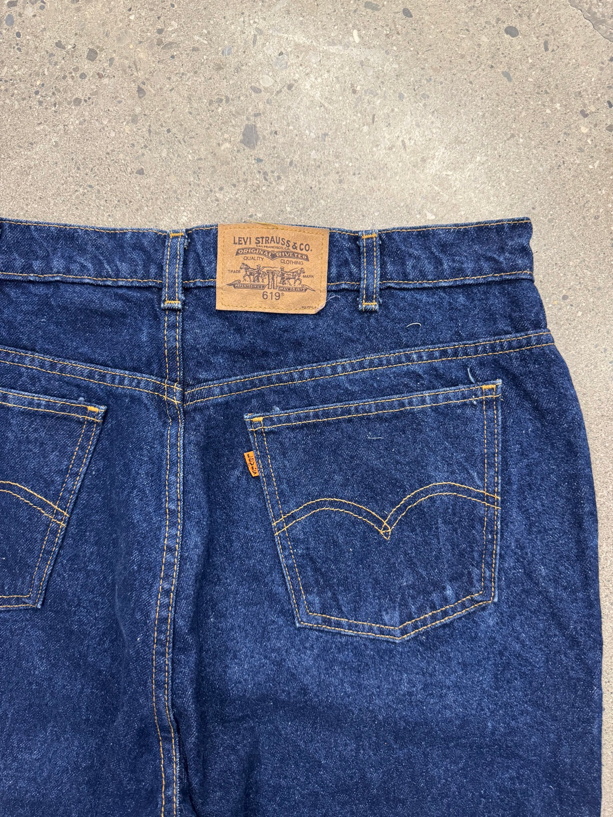 Levi's 619 Orange Tab Jeans - 35"