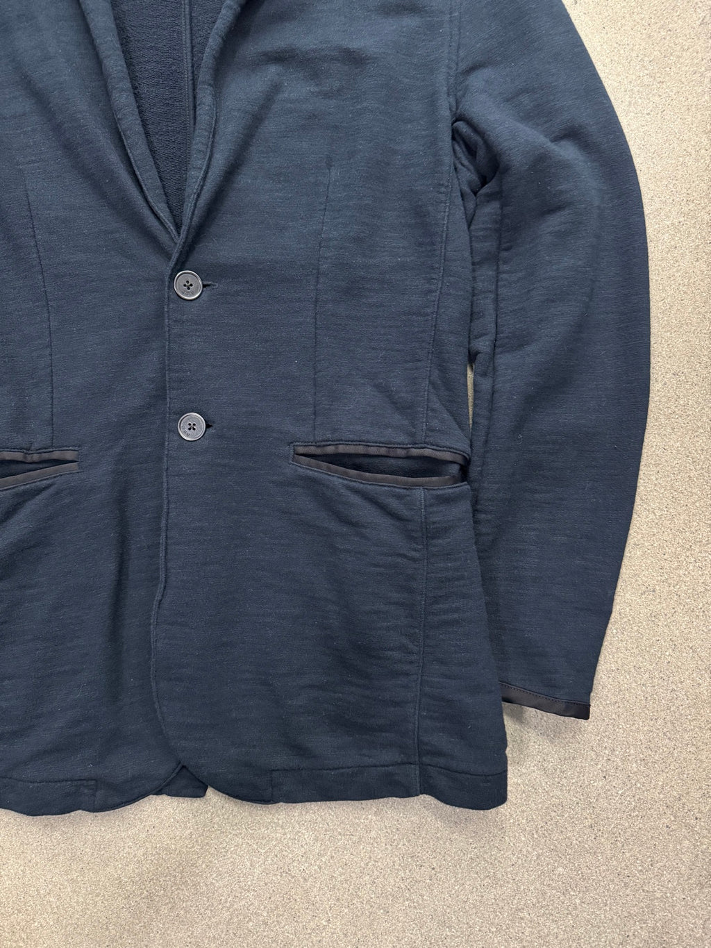 John Varvatos French Terry Knit Blazer - S