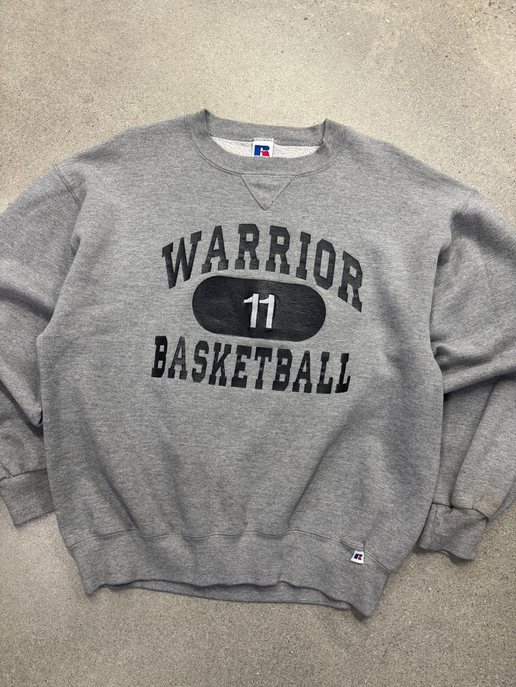 Russell Athletic Warrior Basketball Crewneck Sweatshirt - L