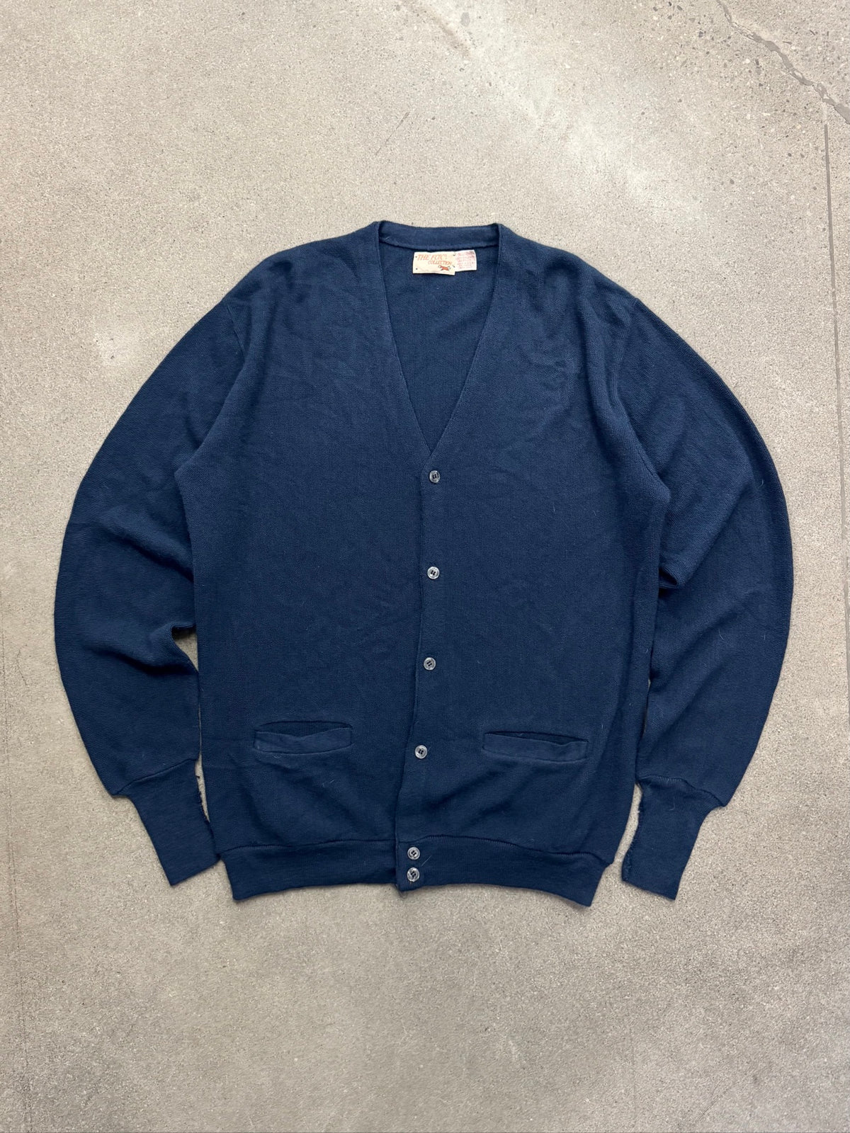 The Fox Collection Button-Up Cardigan Sweater - L