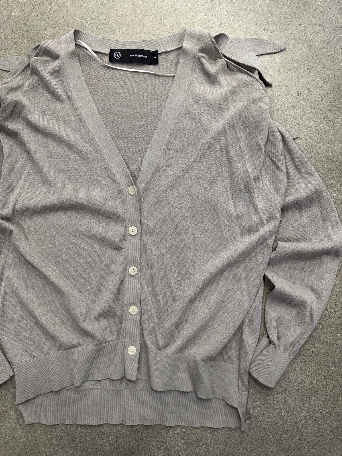 GU x Undercover Knit Cardigan Sweater - L