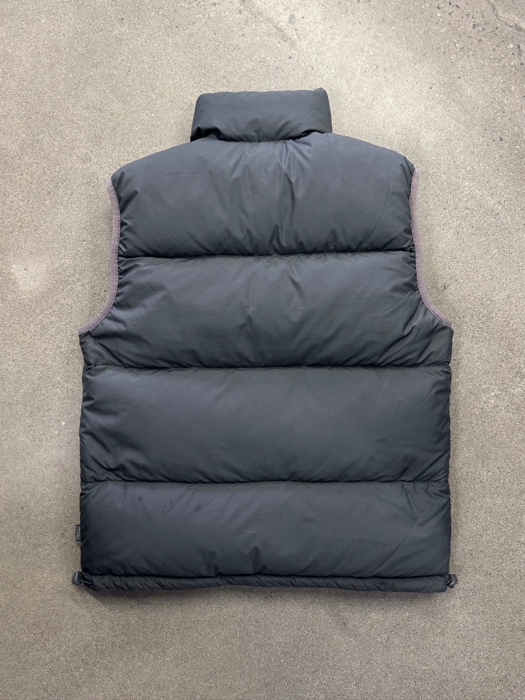 Stussy Paisley Reversible Down Puffer Vest - M
