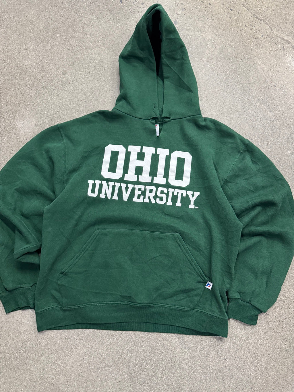 Russell Athletic Ohio University Pullover Hoodie - M