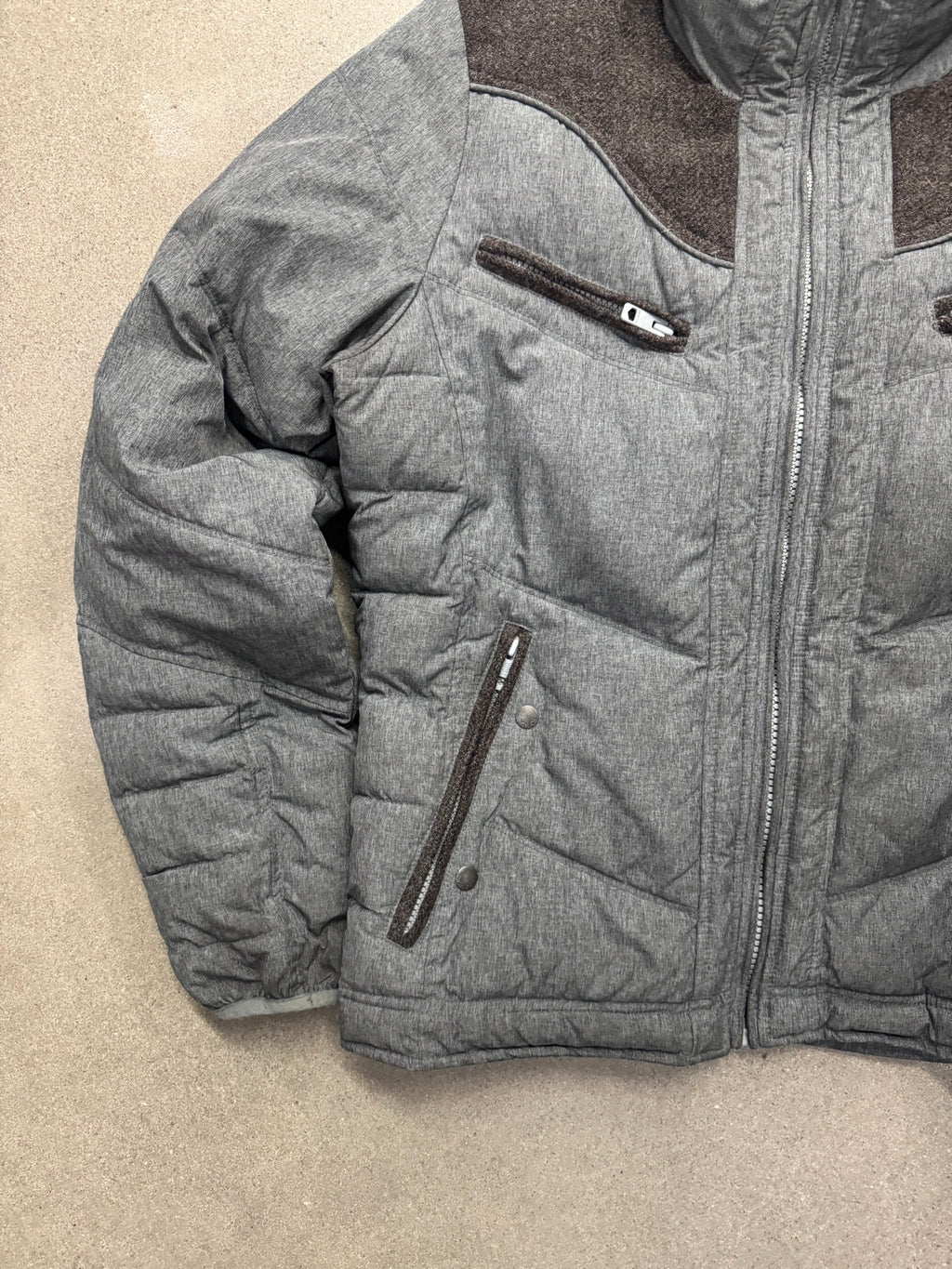 Diesel Wool-Trim Welger Puffer Jacket - M