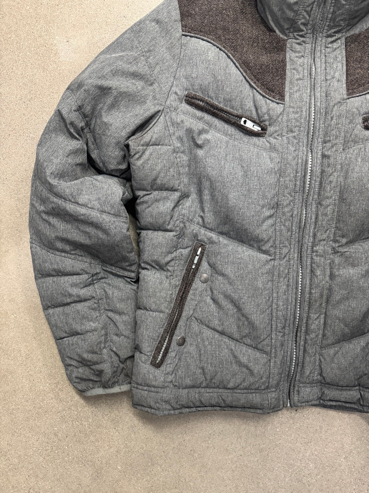 Diesel Wool-Trim Welger Puffer Jacket - M