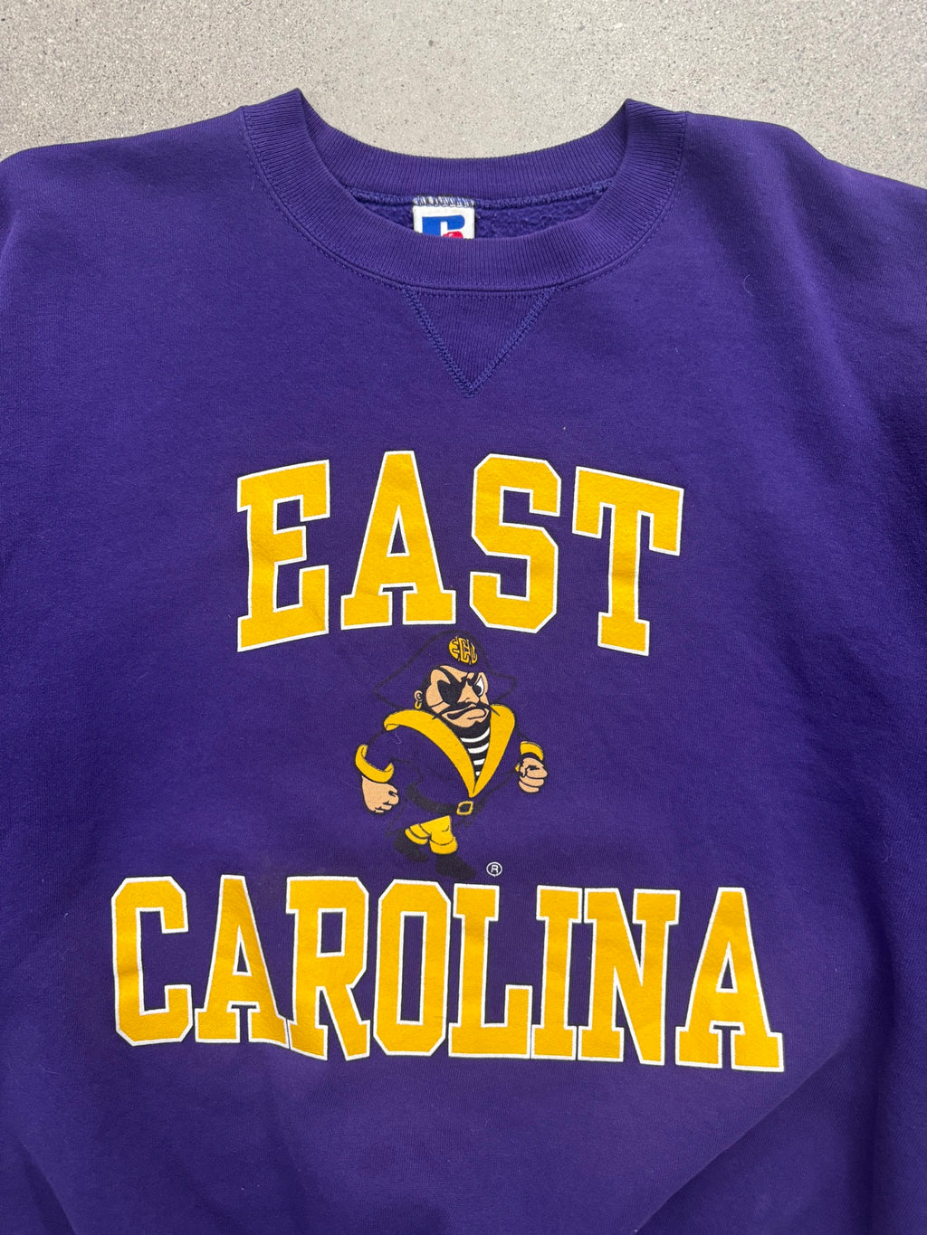 Russell Athletic East Carolina University Crewneck Sweatshirt - L
