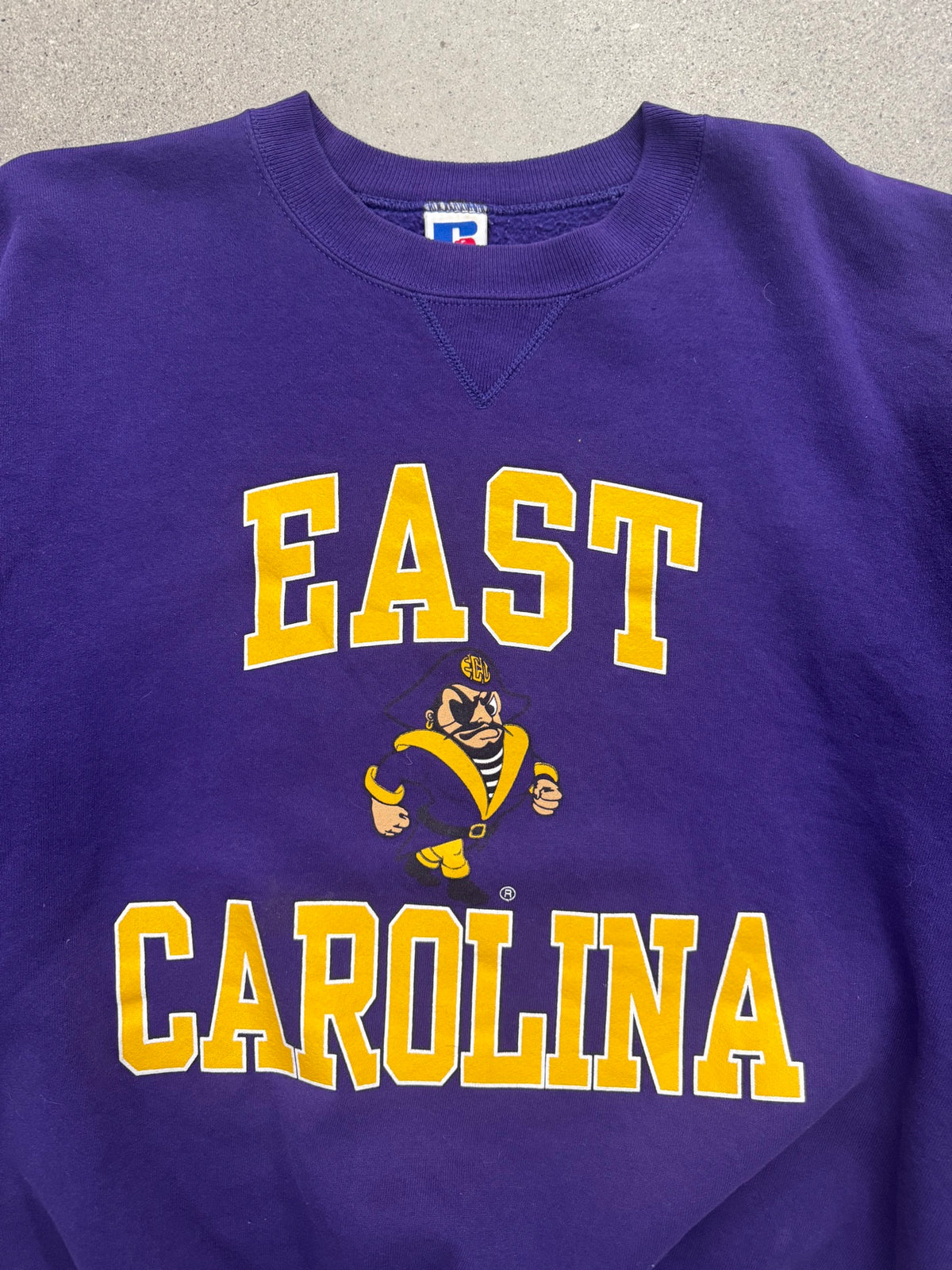 Russell Athletic East Carolina University Crewneck Sweatshirt - L