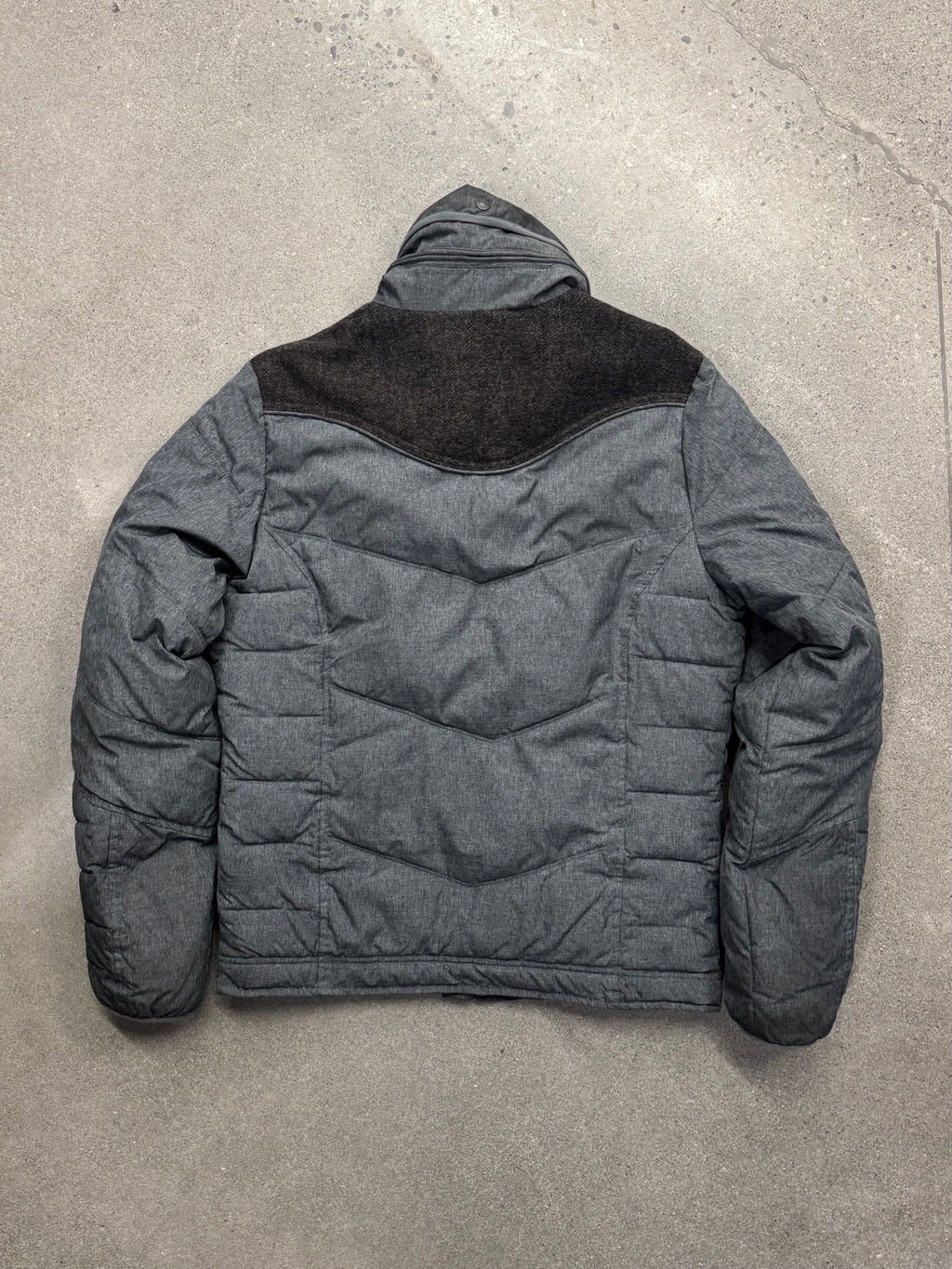 Diesel Wool-Trim Welger Puffer Jacket - M