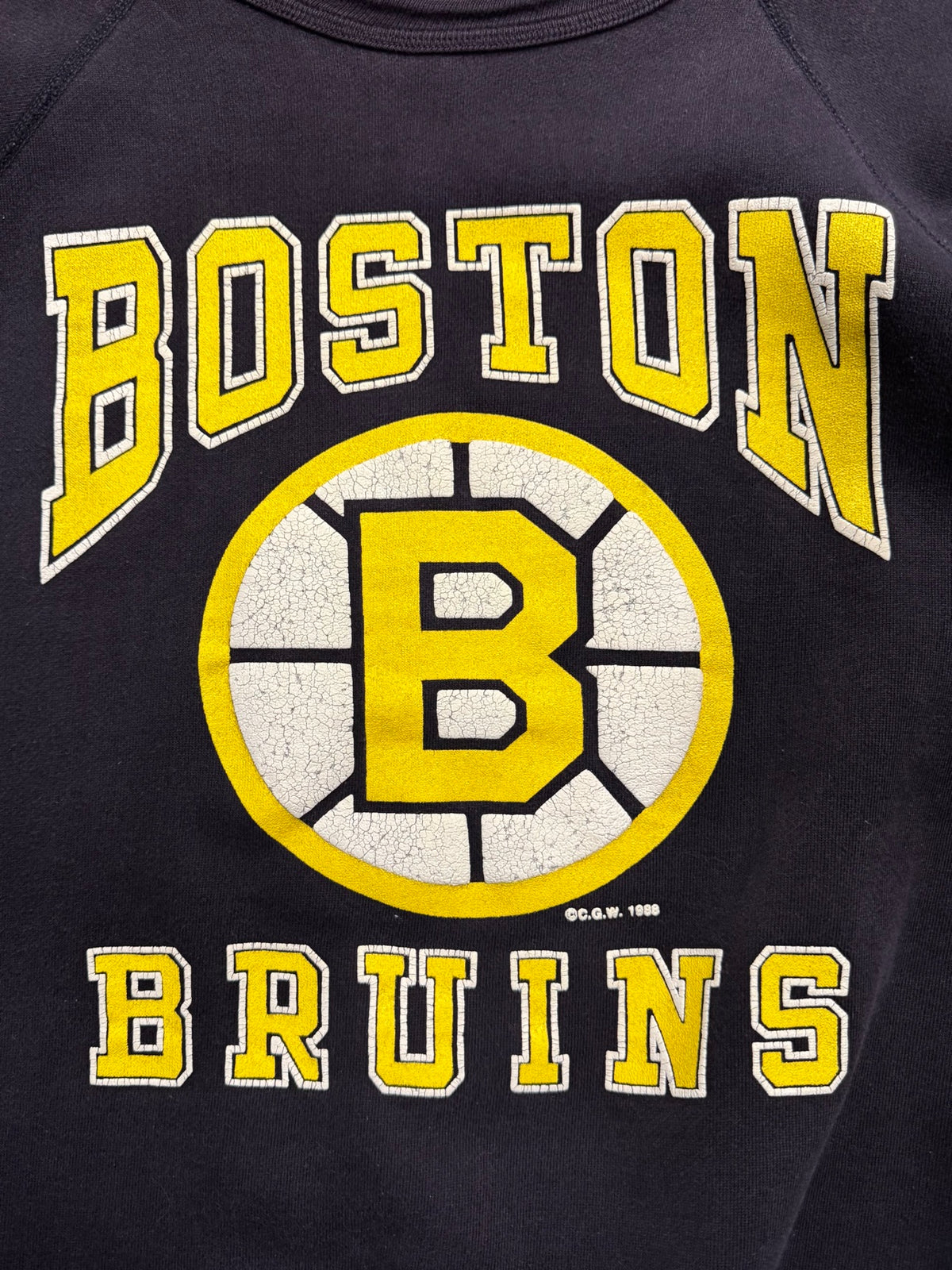 1988 Boston Bruins NHL Crewneck Sweatshirt - XL