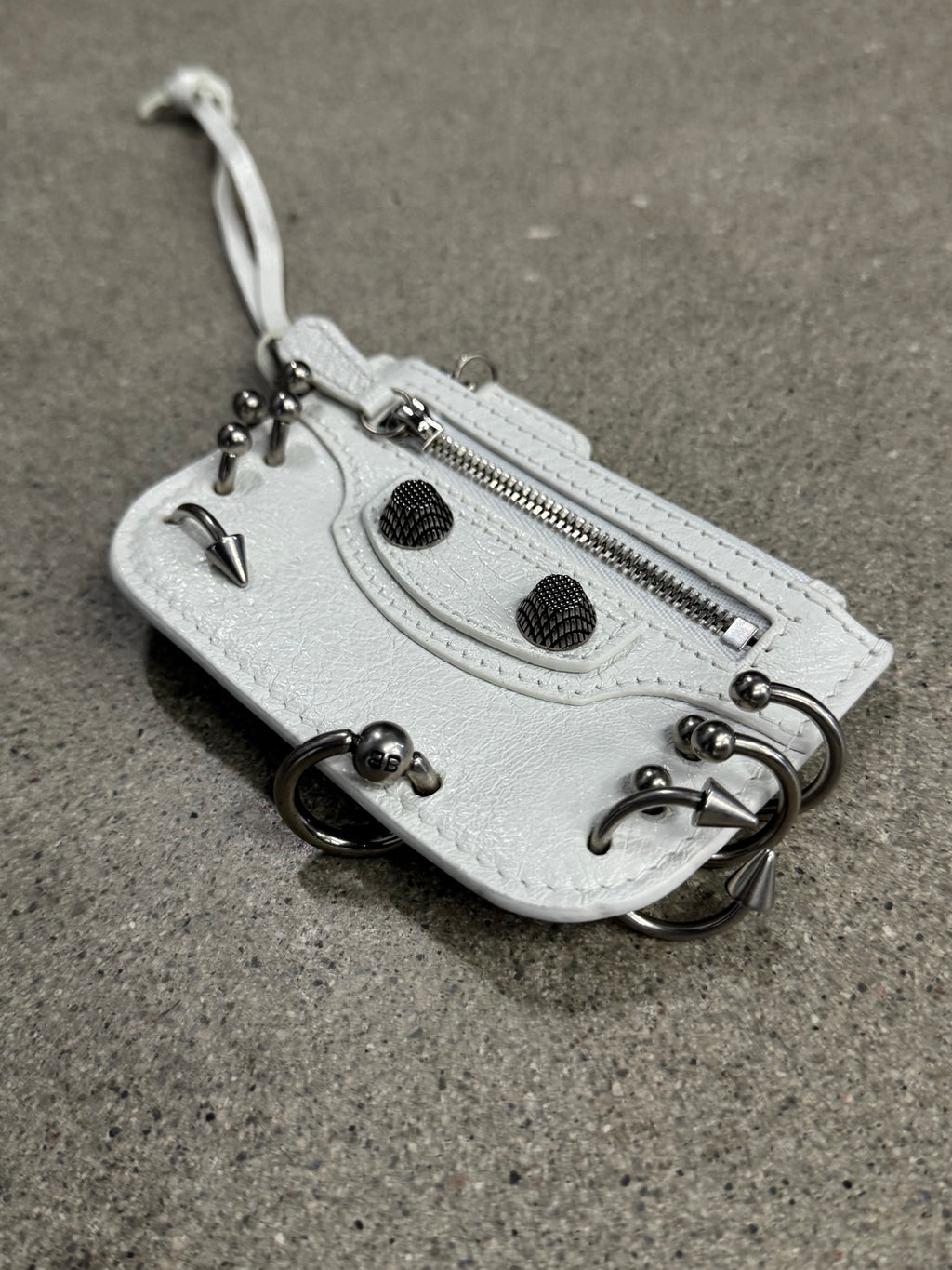 Balenciaga Le Cagole Pierced Coin Purse