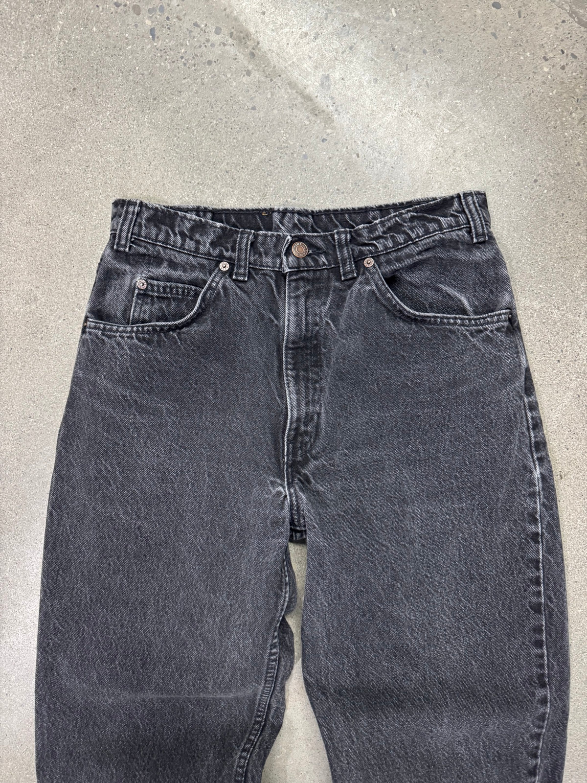 Faded Levi's 634 Orange Tab Jeans - 30"