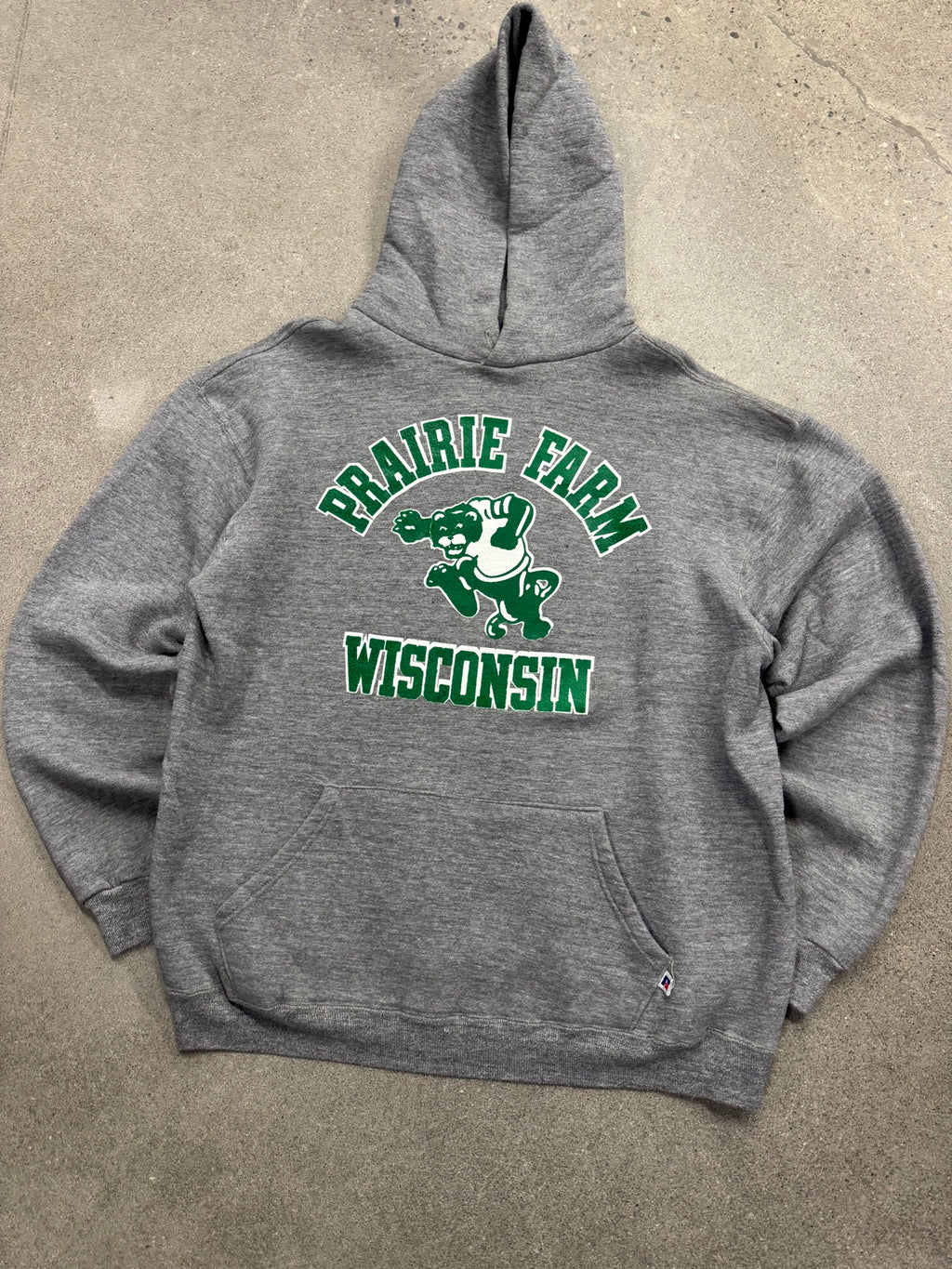 Russell Athletic Prairie Farm Wisconsin Pullover Hoodie - XL
