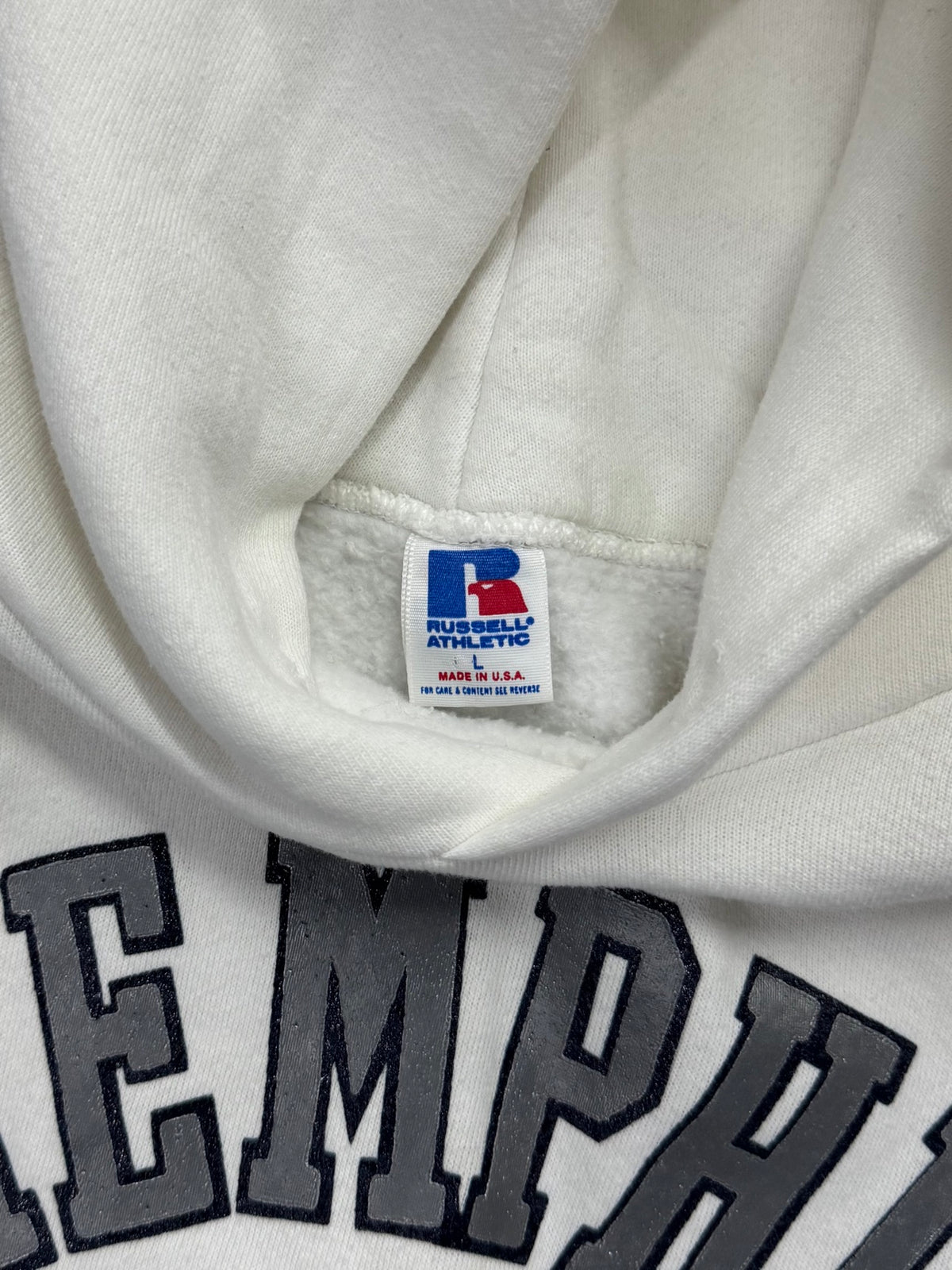 Russell Athletic Memphis State University Pullover Hoodie - L