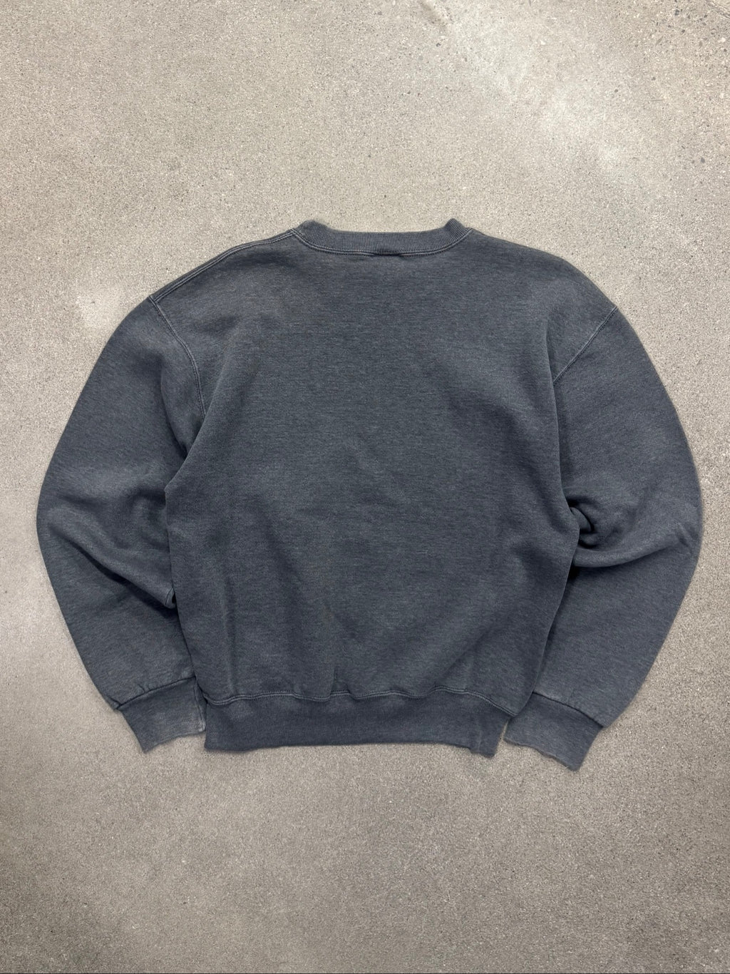 Faded Russell Athletic University of Nebraska Crewneck Sweatshirt - M