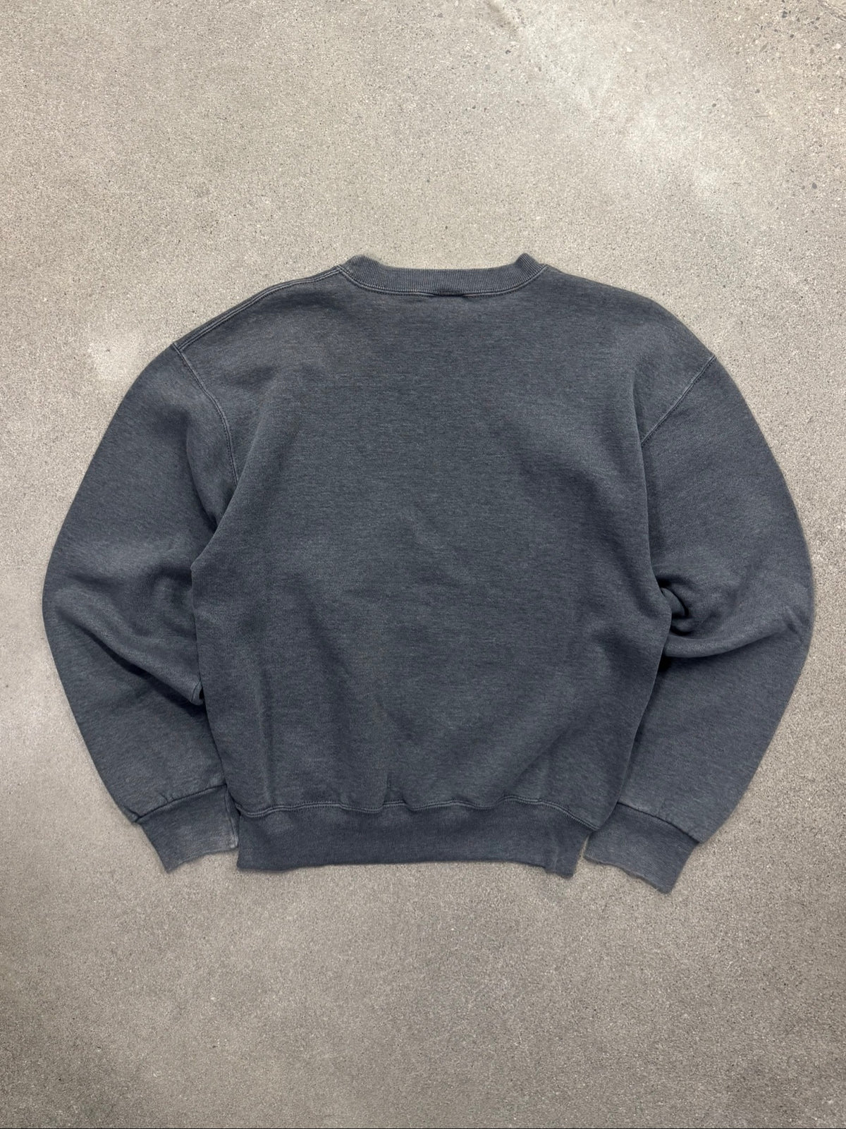 Faded Russell Athletic University of Nebraska Crewneck Sweatshirt - M